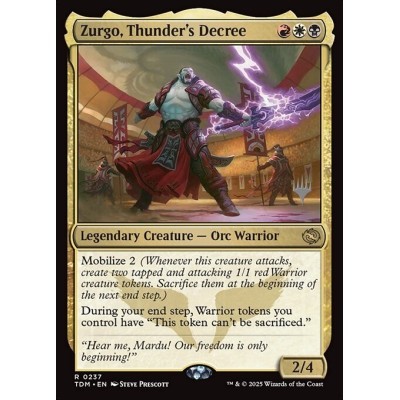 Zurgo, Thunder's Decree -...