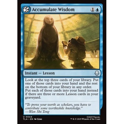 Accumulate Wisdom - TLA -...