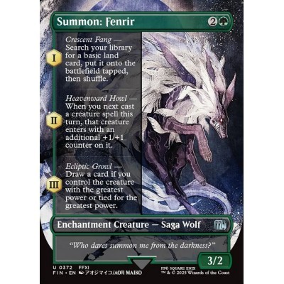 Summon: Fenrir - FIN -...