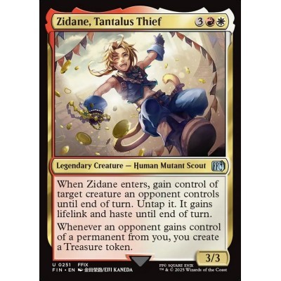 Zidane, Tantalus Thief -...