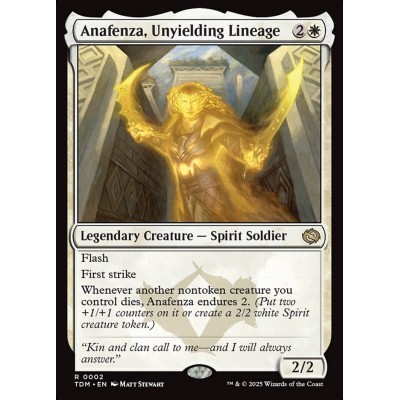 Anafenza, Unyielding...