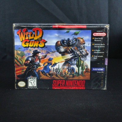 Wild Guns - Super NES (CB)