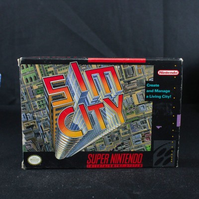 Sim City - Super NES (CIB)