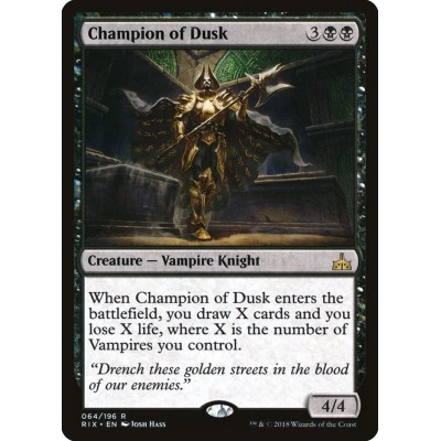 Champion of Dusk - RIX -...