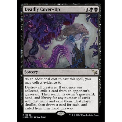 Deadly Cover-Up - MKM -...