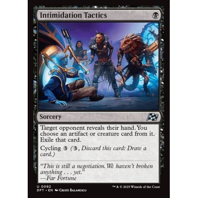 Intimidation Tactics - DFT...