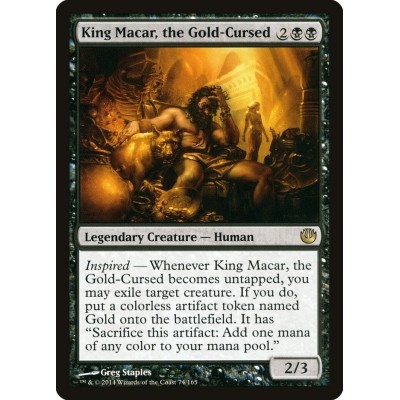 King Macar, the Gold-Cursed...