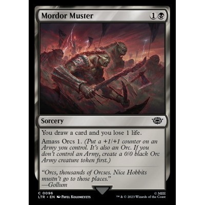 Mordor Muster - LTR - Foil...