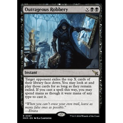 Outrageous Robbery - MKM -...