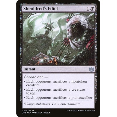 Sheoldred's Edict - ONE -...