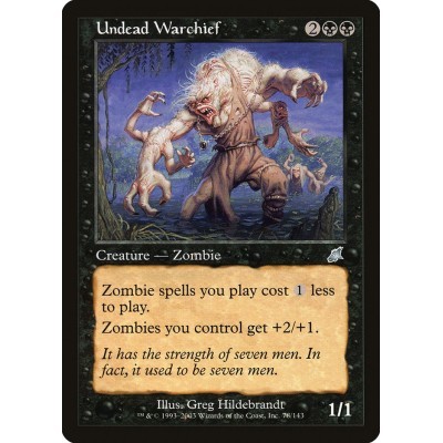 Undead Warchief - SCG -...
