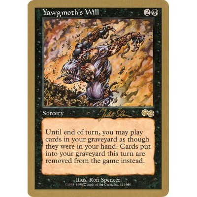 Yawgmoth's Will - WC99 -...