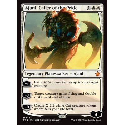 Ajani, Caller of the Pride...