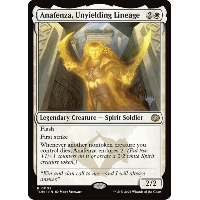 Anafenza, Unyielding...
