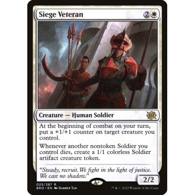 Siege Veteran - BRO - Foil...