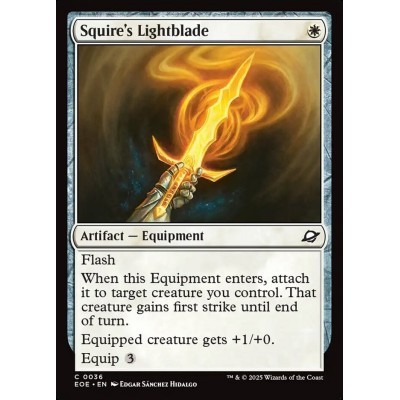 Squire's Lightblade - EOE -...