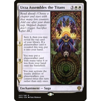Urza Assembles the Titans -...