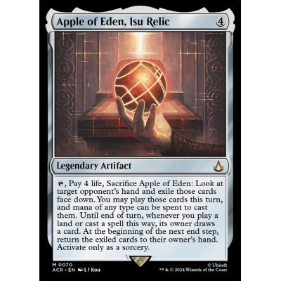 Apple of Eden, Isu Relic -...
