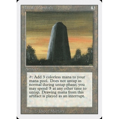 Basalt Monolith - 3ED -...