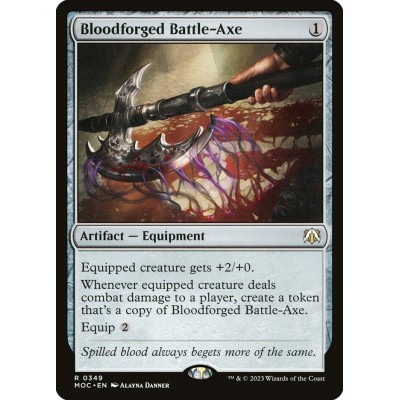 Bloodforged Battle-Axe -...
