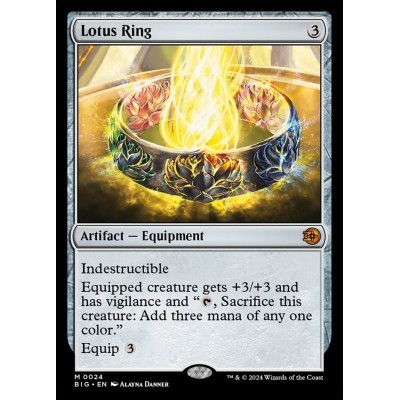 Lotus Ring - BIG - The Big...