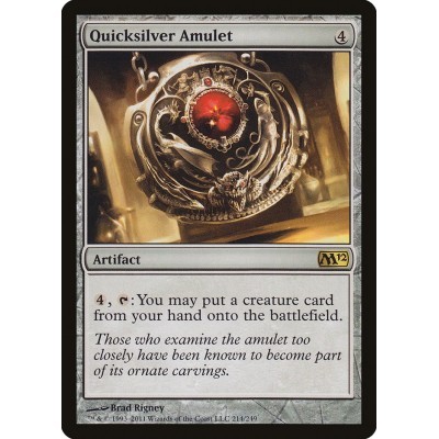 Quicksilver Amulet - M12 -...