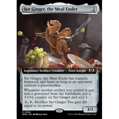 Syr Ginger, the Meal Ender...