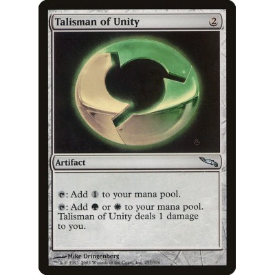 Talisman of Unity - MRD -...