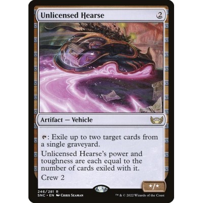 Unlicensed Hearse - SNC -...