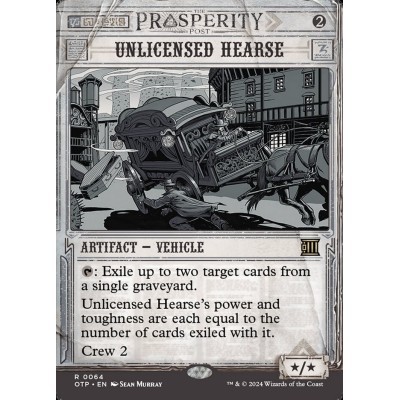 Unlicensed Hearse - OTP -...