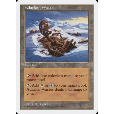 Adarkar Wastes - 5ED -...