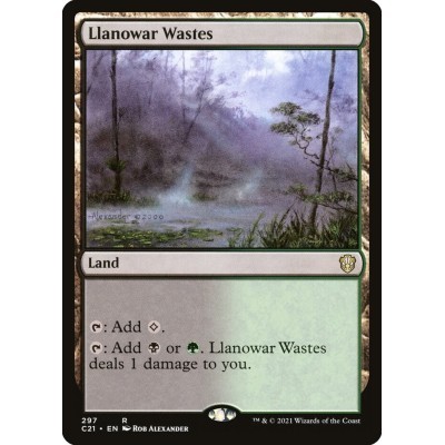Llanowar Wastes - C21 -...