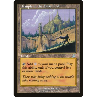 Temple of the False God -...