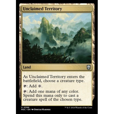 Unclaimed Territory - M3C -...