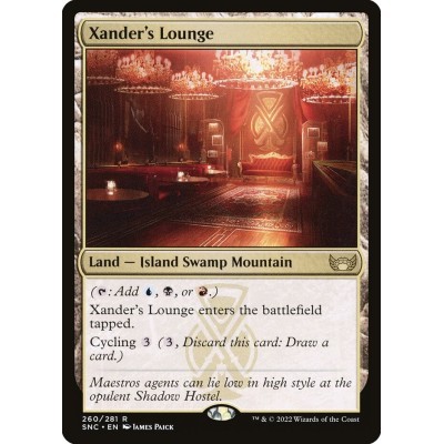 Xander's Lounge - SNC -...