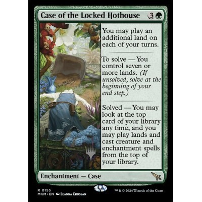 Case of the Locked Hothouse...