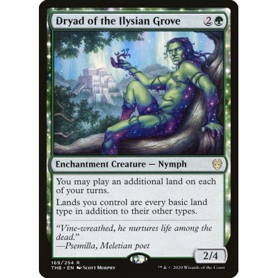 Dryad of the Ilysian Grove...