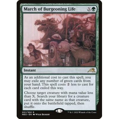 March of Burgeoning Life -...