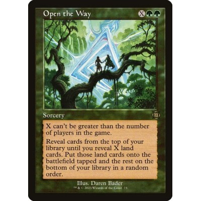 Open the Way - MAT - Foil -...