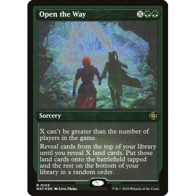 Open the Way - MAT - Etched...