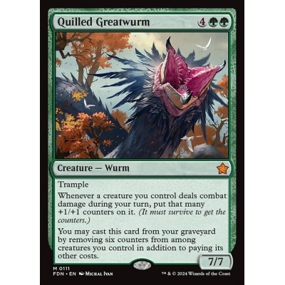 Quilled Greatwurm - FDN -...