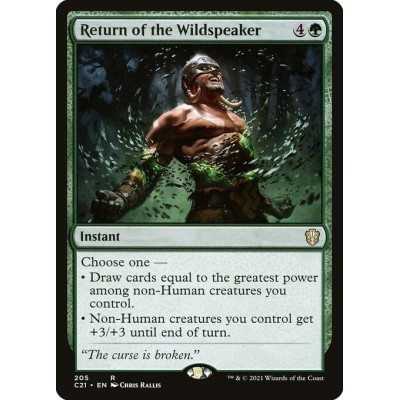 Return of the Wildspeaker -...