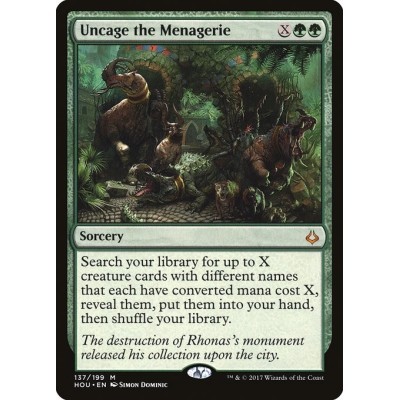 Uncage the Menagerie - HOU...