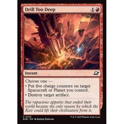 Drill Too Deep - EOE - Foil...