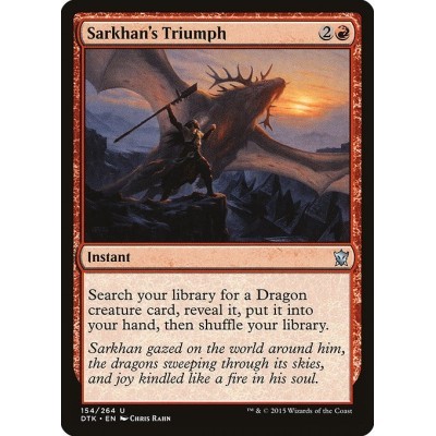 Sarkhan's Triumph - DTK -...