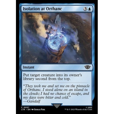 Isolation at Orthanc - LTR...