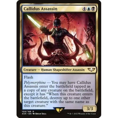 Callidus Assassin - 40K -...