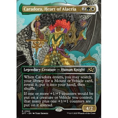 Caradora, Heart of Alacria...