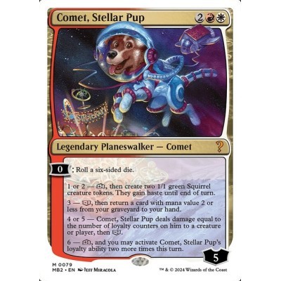 Comet, Stellar Pup - MB2 -...