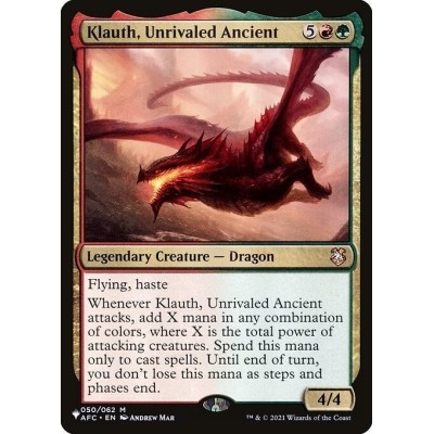 Klauth, Unrivaled Ancient -...